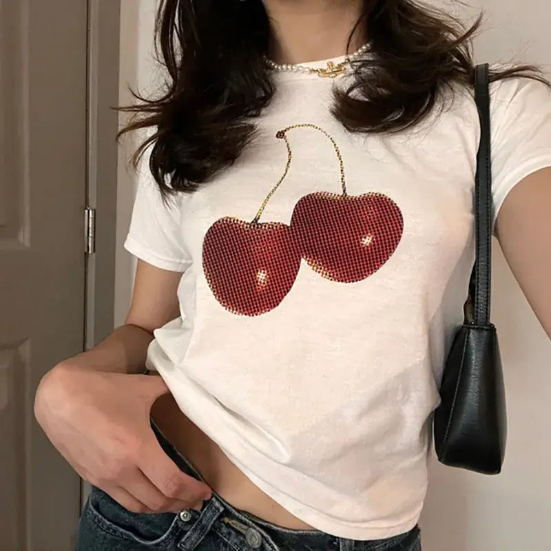 Dimez Cherry Baby Tee